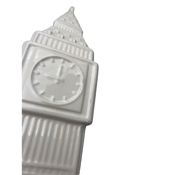 Tower Decor Creamy / White AS IS Crackling Defect Display Accent Home Decor - Picture 12 of 16